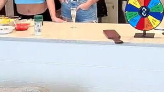 Food and Pussy Eating. a Hot Wife Live Cooking Show Replay