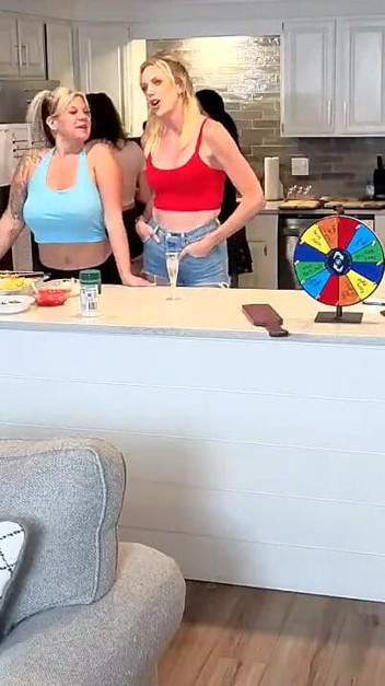 Food and Pussy Eating. a Hot Wife Live Cooking Show Replay