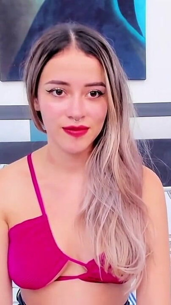 Blonde Latian Always Wants to Be Fucked Roughly in Her Room