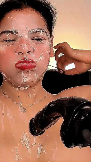 Real Spit Fetish: Thick Bubbles and Drool Play on My Face